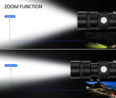 Super Bright 90000LM LED Tactical Flashlight