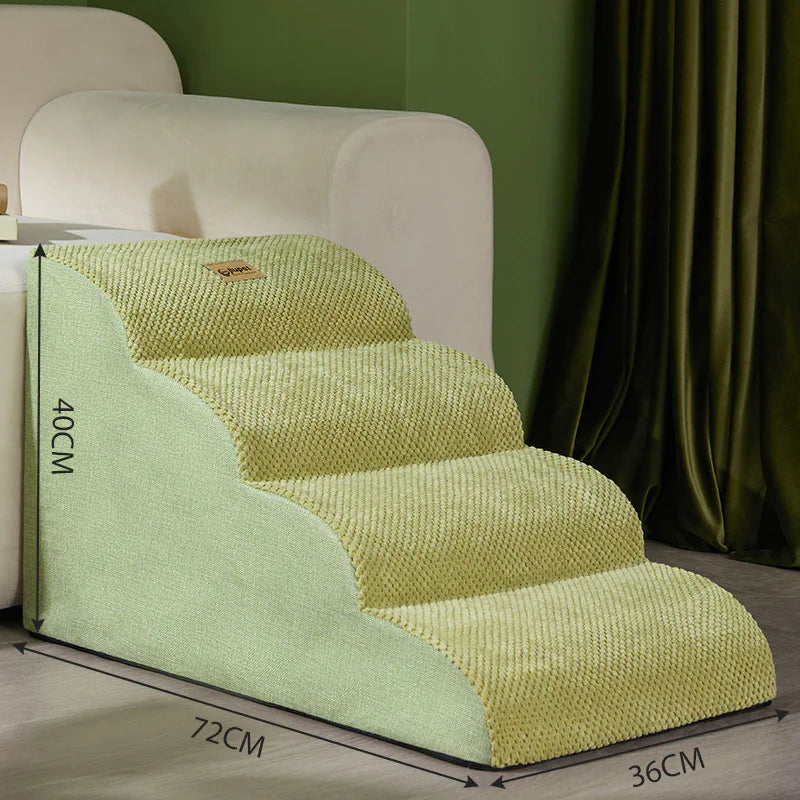 Four level step stairs for pet