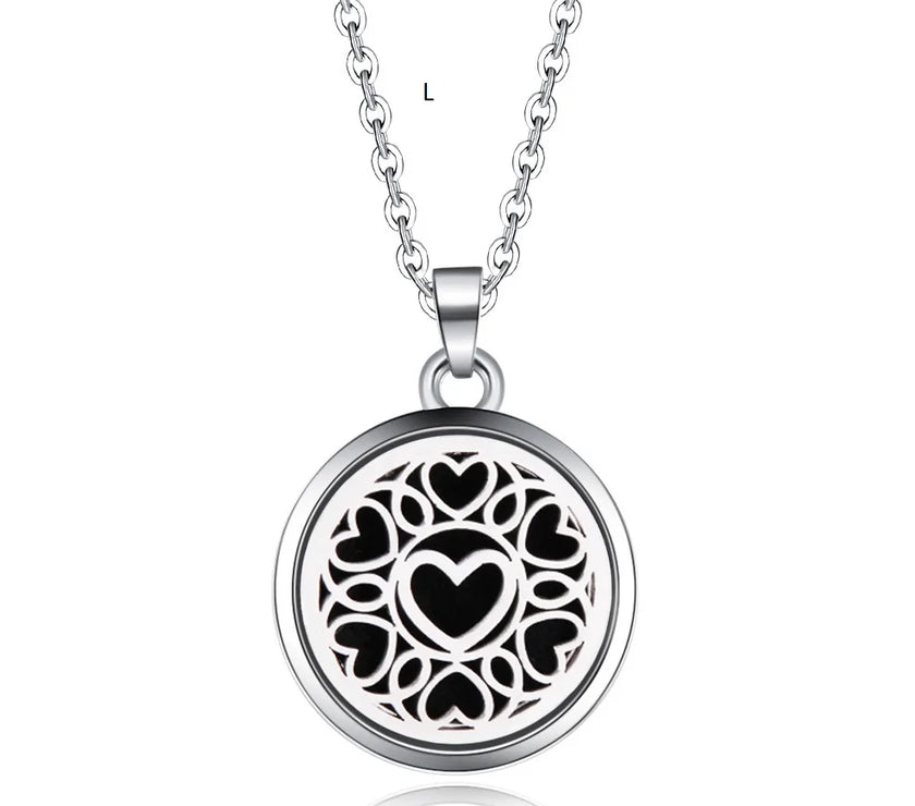 Aromatherapy Pendant Necklace Essential Oil Diffuser