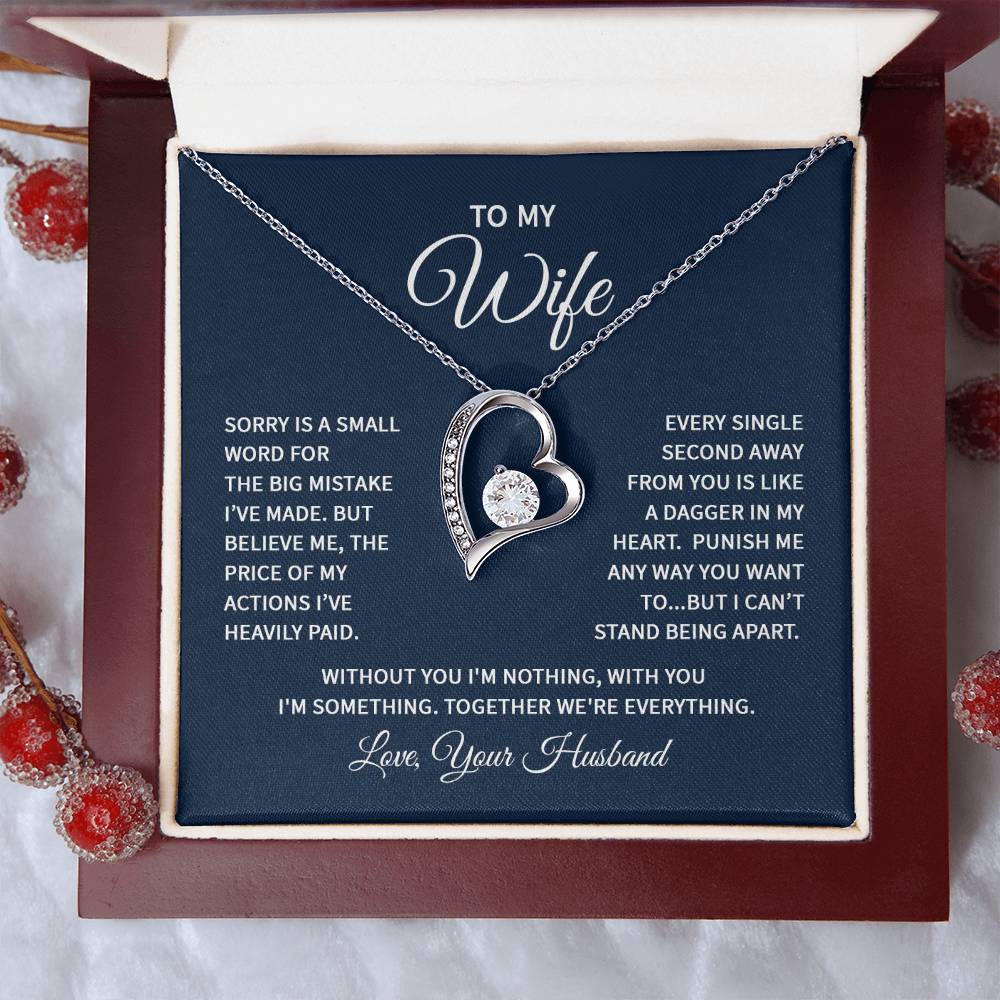 Forever Love Necklace For My Wife