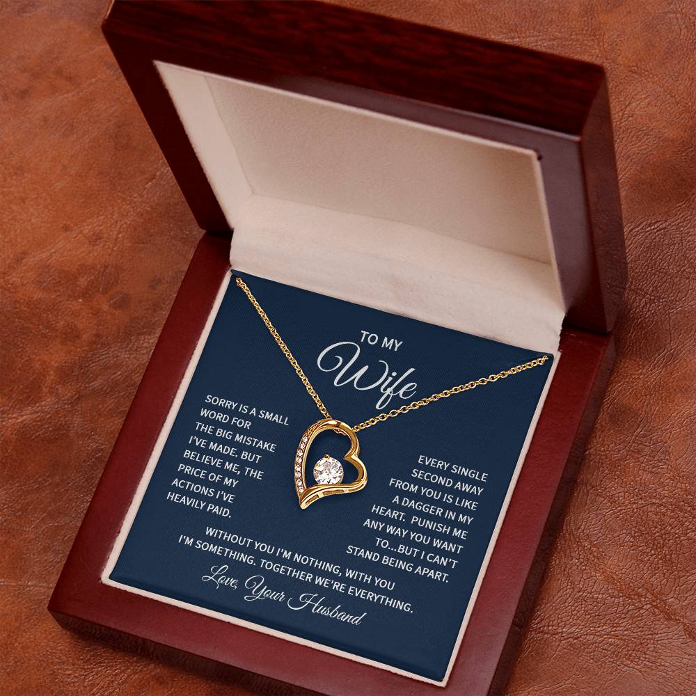 Forever Love Necklace For My Wife