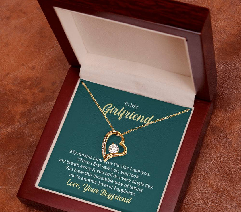 Forever Love Necklace For My Girlfriend