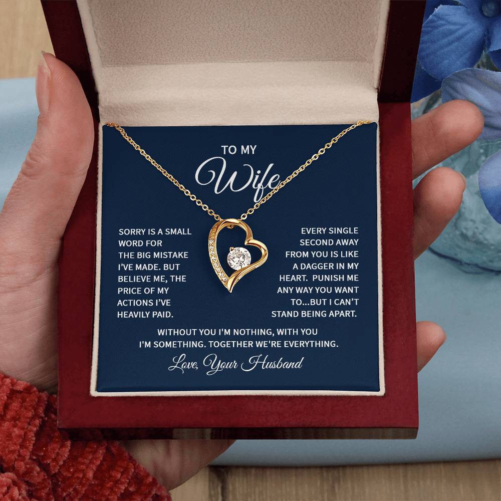 Forever Love Necklace For My Wife