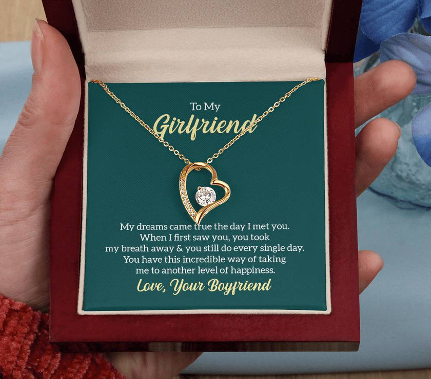 Forever Love Necklace For My Girlfriend