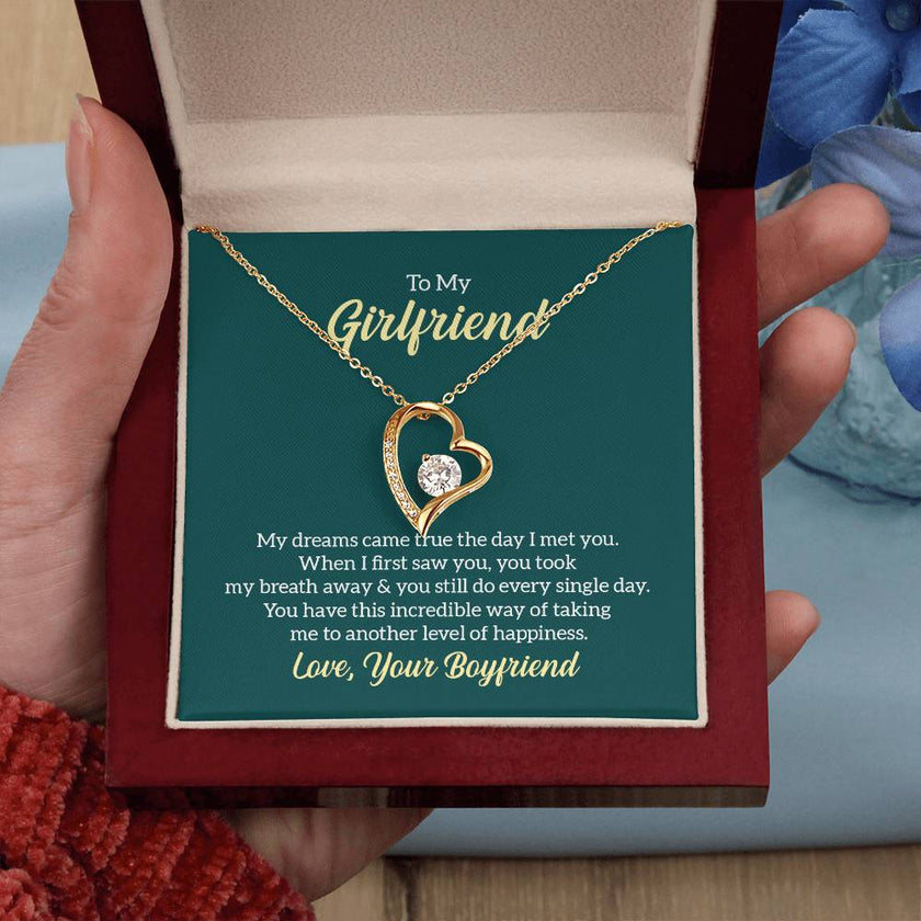 Forever Love Necklace For My Girlfriend