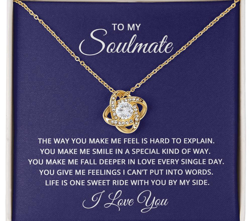 Love Knot Necklace for My Soulmate