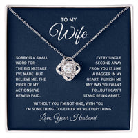 Love Knot Necklace For My Wife