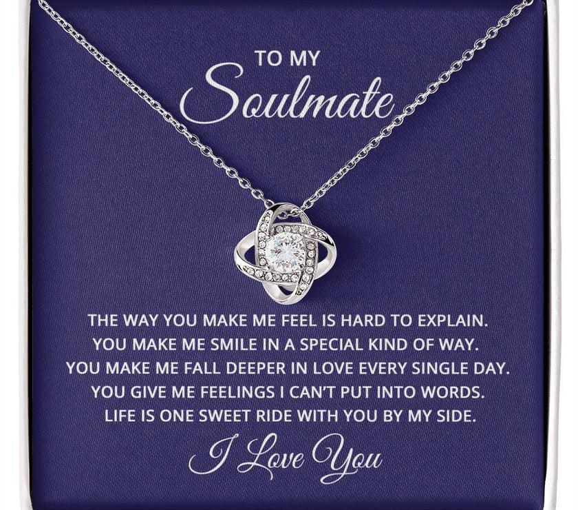 Love Knot Necklace for My Soulmate