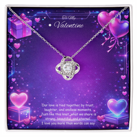 Forever Love Knot Necklace – Timeless Symbol of Commitment