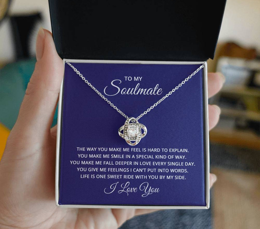 Love Knot Necklace for My Soulmate