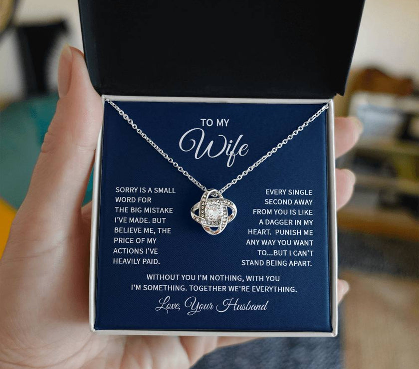 Love Knot Necklace For My Wife