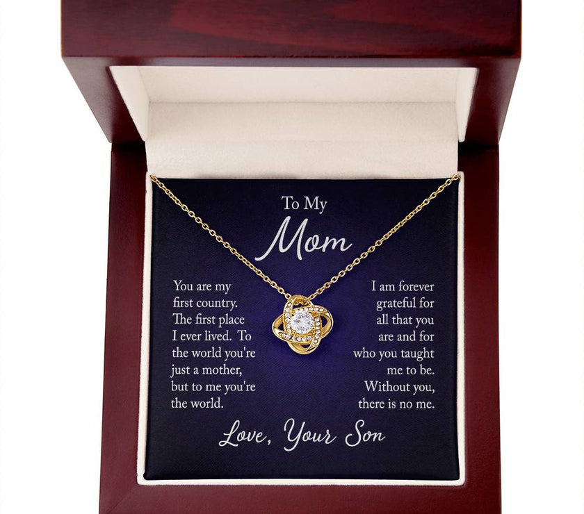Love Knot For Mom from your Son