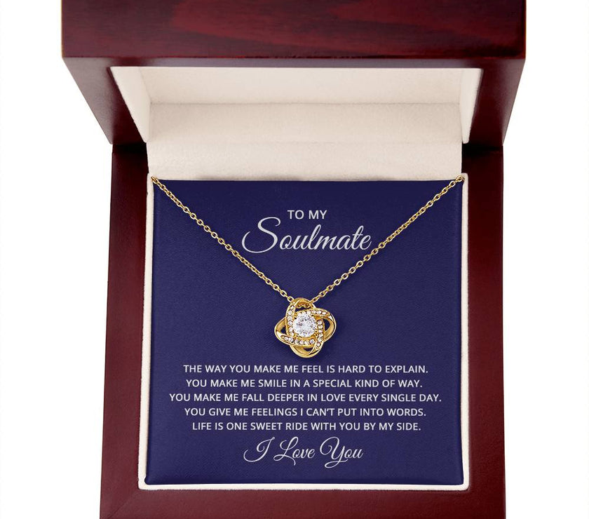 Love Knot Necklace for My Soulmate