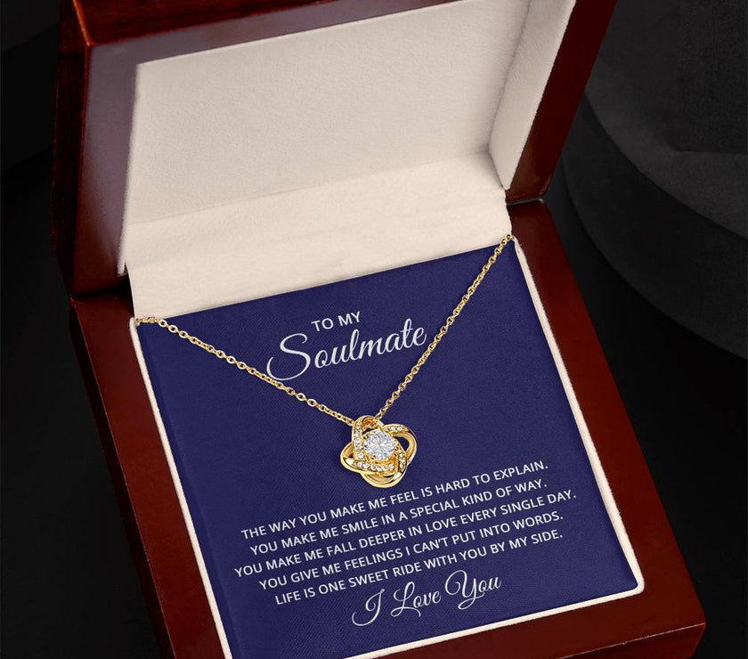 Love Knot Necklace for My Soulmate