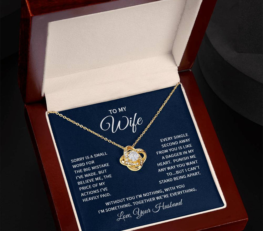 Love Knot Necklace For My Wife