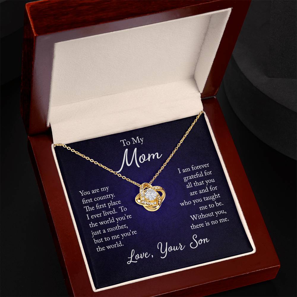 Love Knot For Mom from your Son