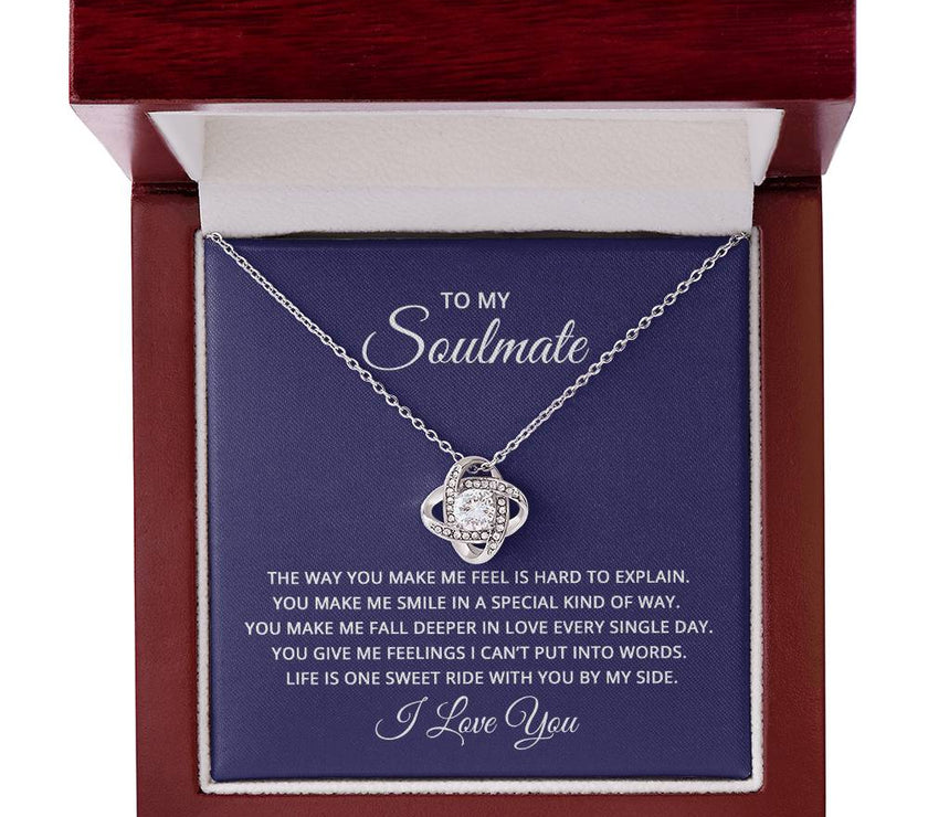 Love Knot Necklace for My Soulmate