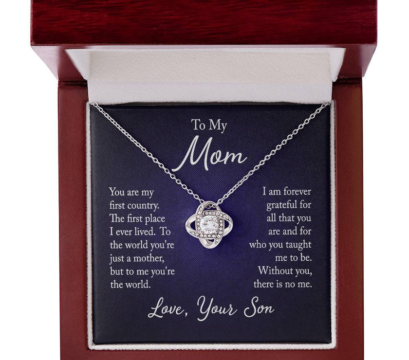 Love Knot For Mom from your Son