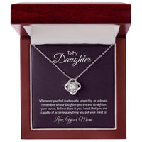 Love Knott Necklace For My Daughter