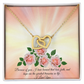 Love, Faith & Hope – Interlocking Hearts Necklace for Mom