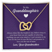Interlocking Hearts Necklace for My Granddaughter