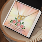 Love, Faith & Hope – Interlocking Hearts Necklace for Mom