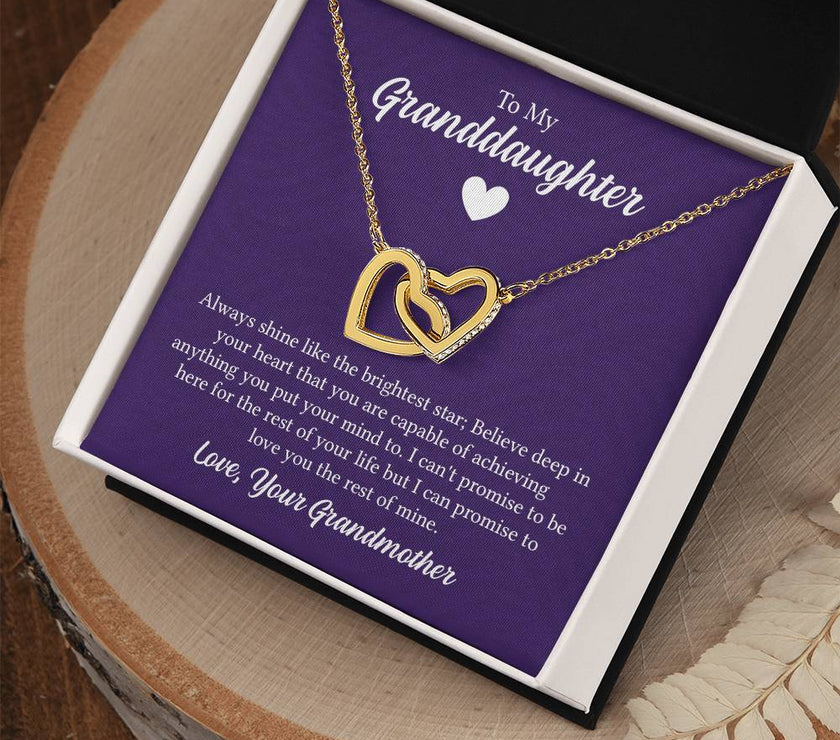 Interlocking Hearts Necklace for My Granddaughter