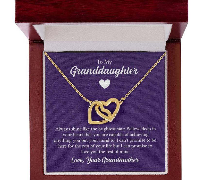 Interlocking Hearts Necklace for My Granddaughter