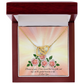 Love, Faith & Hope – Interlocking Hearts Necklace for Mom