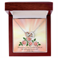 Love, Faith & Hope – Interlocking Hearts Necklace for Mom