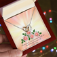 Love, Faith & Hope – Interlocking Hearts Necklace for Mom