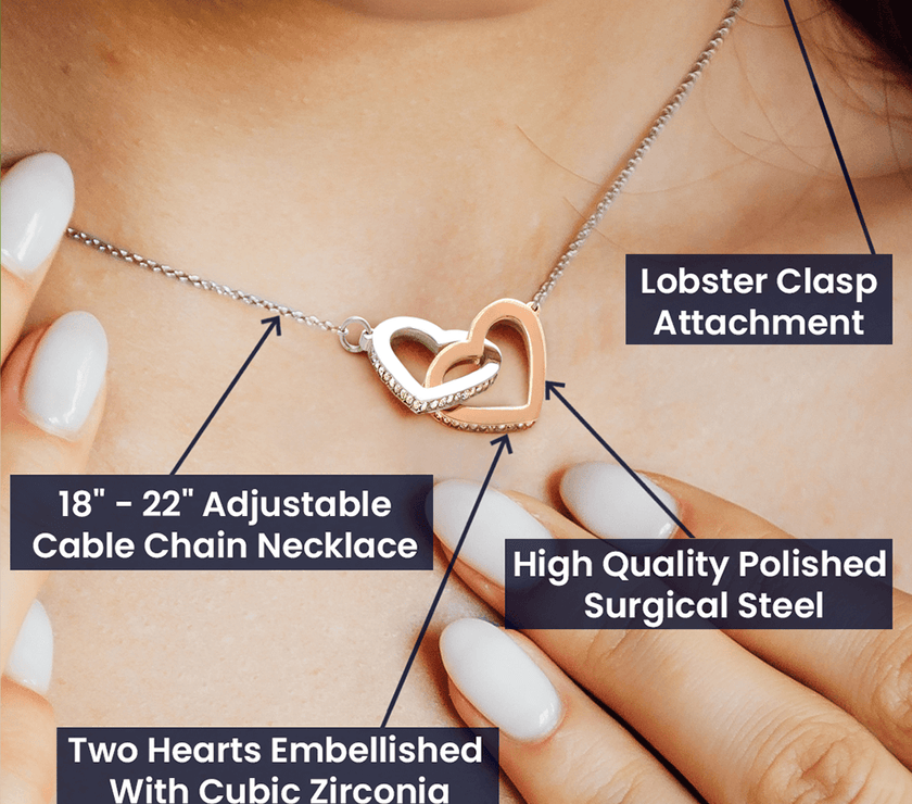 Interlocking Hearts Necklace