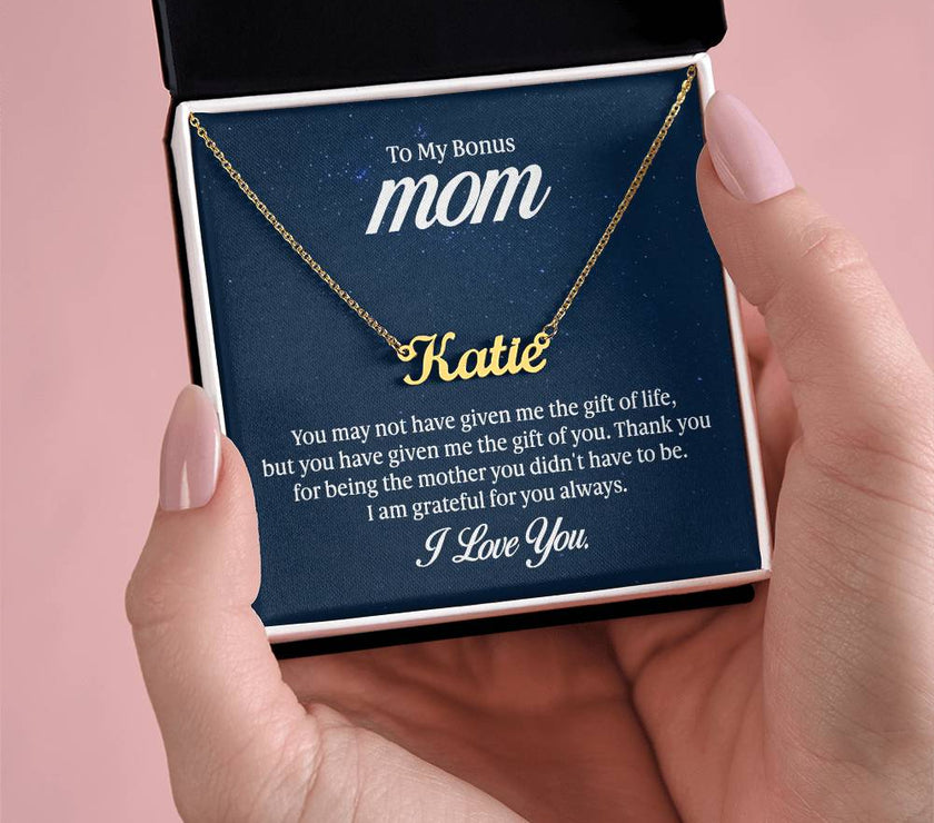 Custom Name Necklace for My Mom