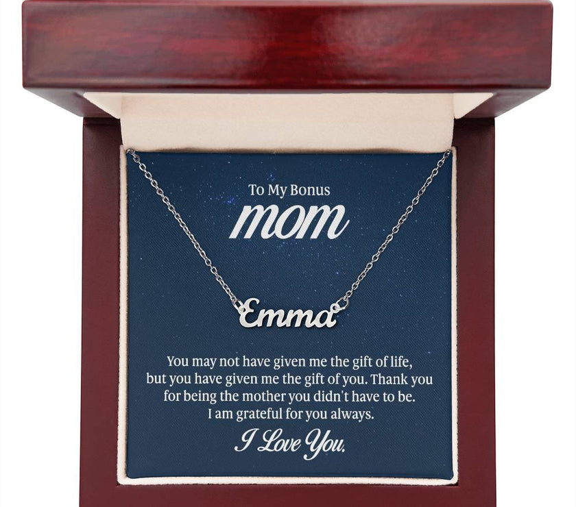 Custom Name Necklace for My Mom