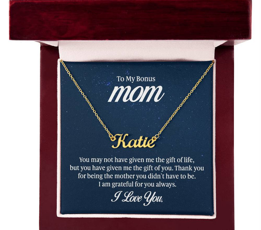 Custom Name Necklace for My Mom
