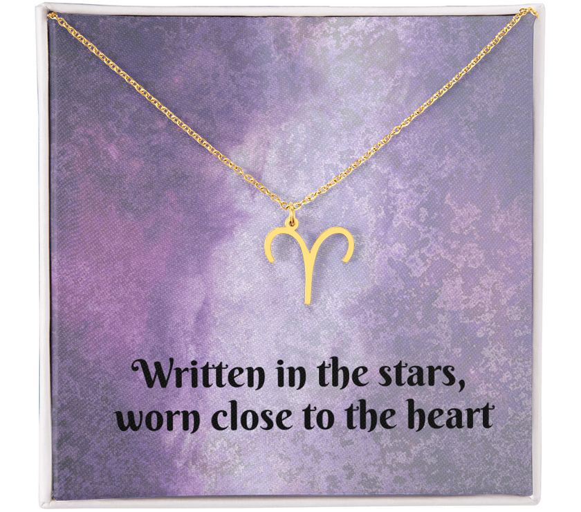 Custom Zodiac Sign Necklace – Personalized Astrology