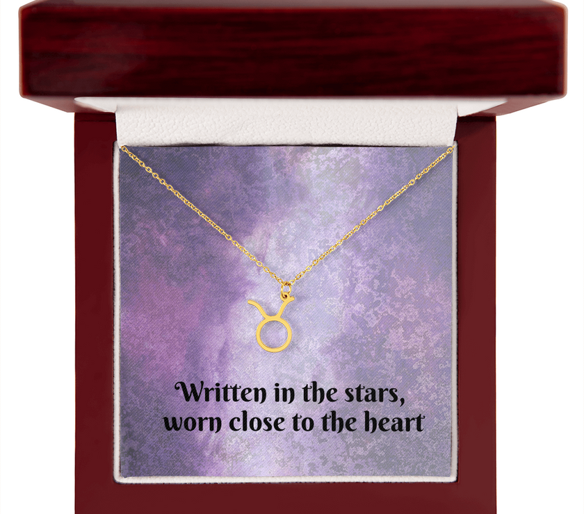 Custom Zodiac Sign Necklace – Personalized Astrology