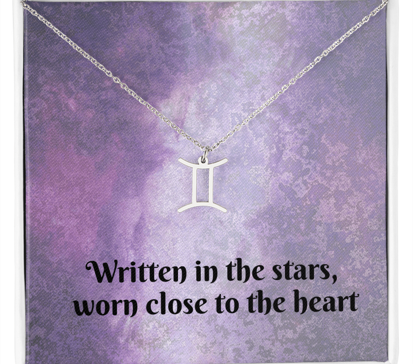 Custom Zodiac Sign Necklace – Personalized Astrology