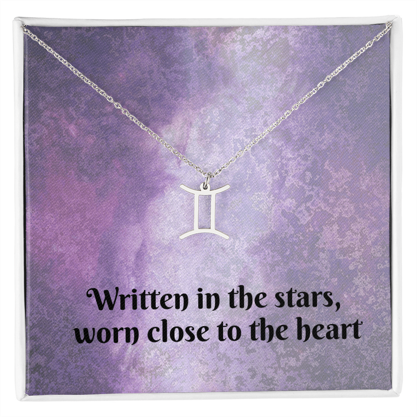 Custom Zodiac Sign Necklace – Personalized Astrology