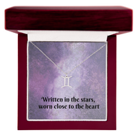 Custom Zodiac Sign Necklace – Personalized Astrology