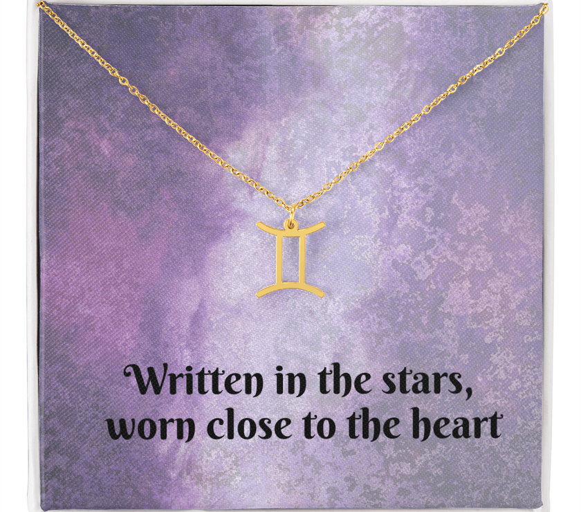 Custom Zodiac Sign Necklace – Personalized Astrology