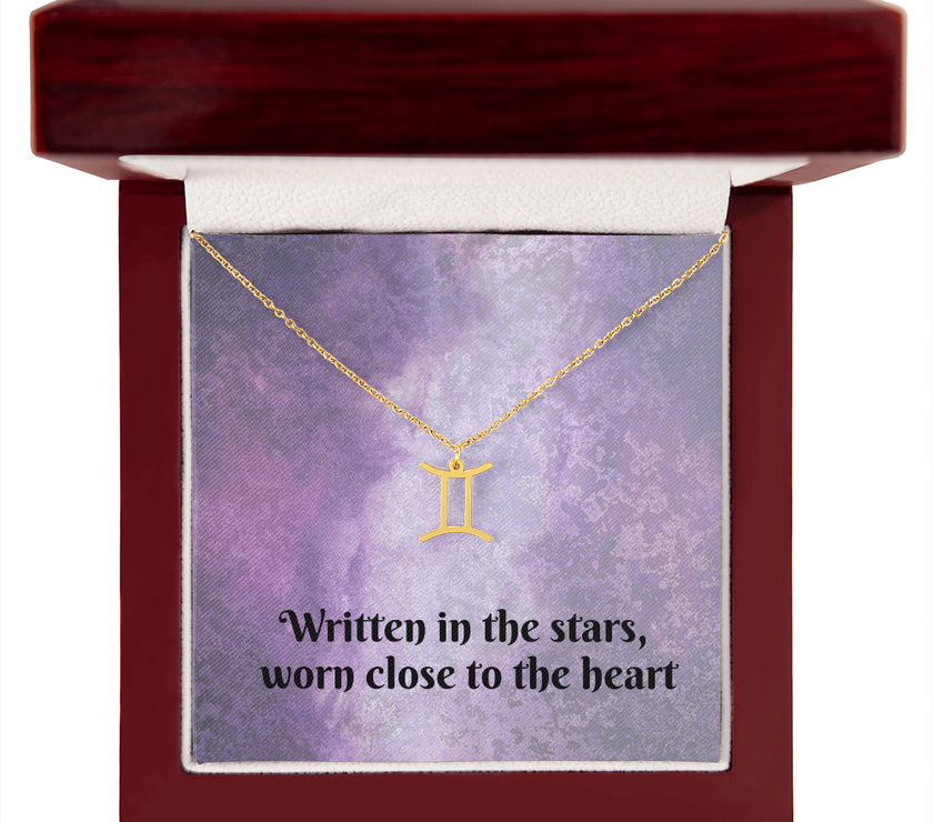 Custom Zodiac Sign Necklace – Personalized Astrology