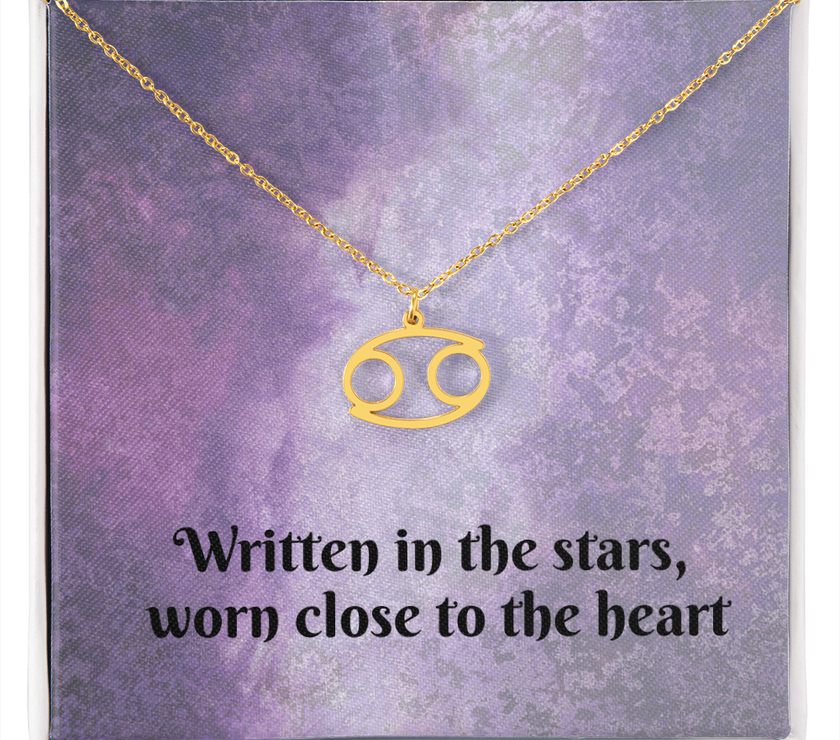 Custom Zodiac Sign Necklace – Personalized Astrology