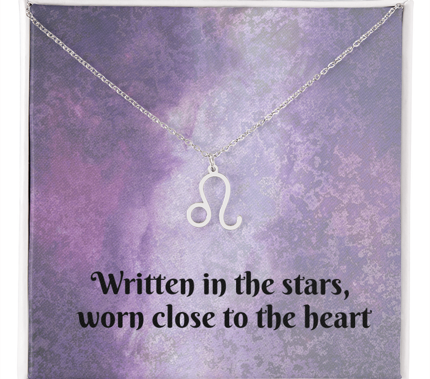 Custom Zodiac Sign Necklace – Personalized Astrology