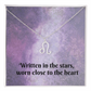 Custom Zodiac Sign Necklace – Personalized Astrology