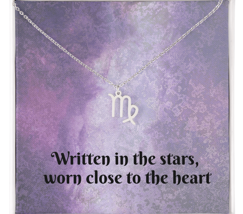 Custom Zodiac Sign Necklace – Personalized Astrology