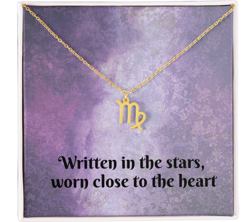 Custom Zodiac Sign Necklace – Personalized Astrology