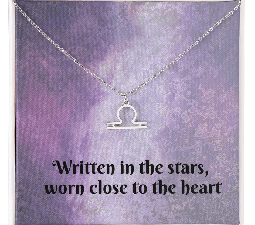 Custom Zodiac Sign Necklace – Personalized Astrology