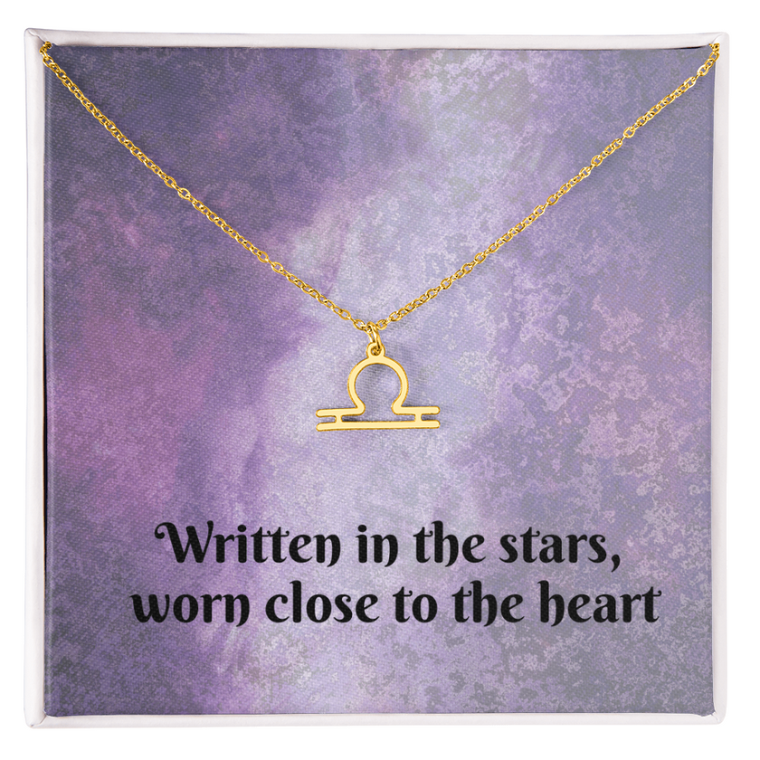 Custom Zodiac Sign Necklace – Personalized Astrology
