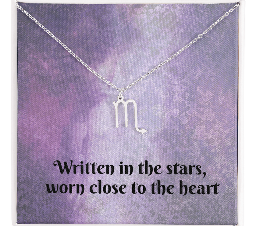 Custom Zodiac Sign Necklace – Personalized Astrology